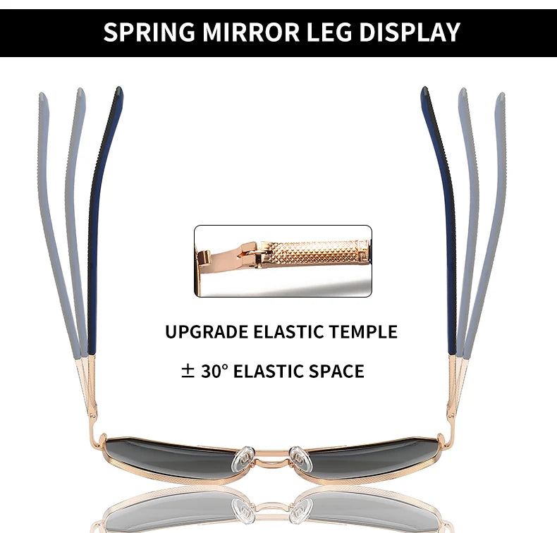 Classic sunglasses, UV protection, and sophisticated design for driving.