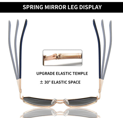 Classic sunglasses, UV protection, and sophisticated design for driving.