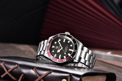 BENYAR men's watch, automatic mechanical, sporty.