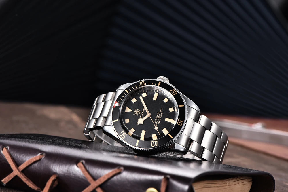 BENYAR men's watch, automatic mechanical, sporty.