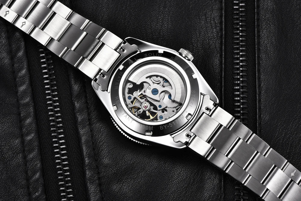 BENYAR men's watch, automatic mechanical, sporty.