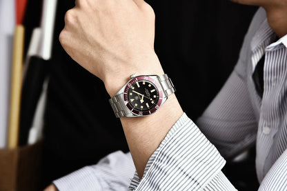 BENYAR men's watch, automatic mechanical, sporty.