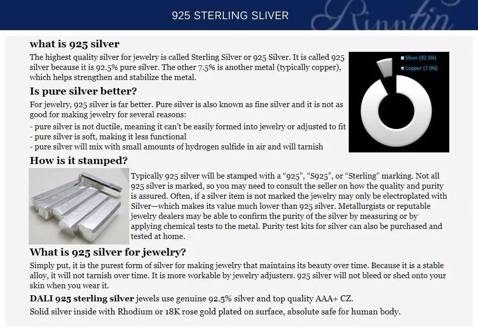 Rinntin bracelet in high-quality 925 sterling silver, for everyday wear.