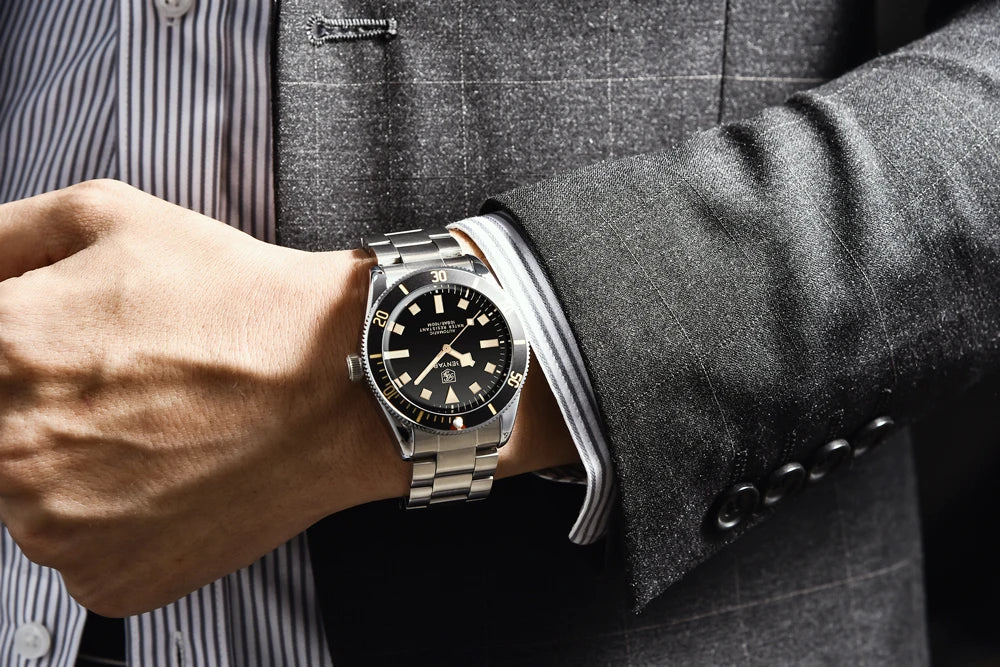 BENYAR men's watch, automatic mechanical, sporty.