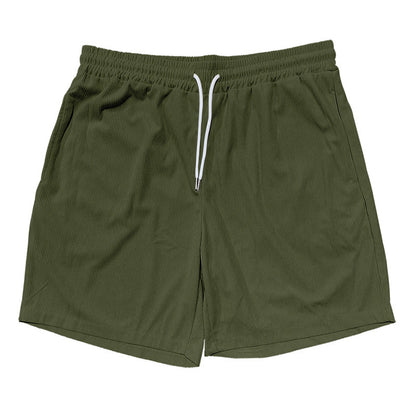 Ladiguard men's casual corduroy shorts