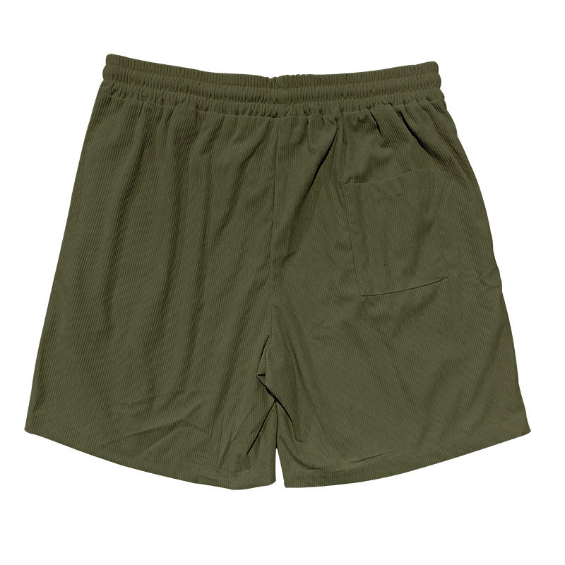 Ladiguard men's casual corduroy shorts