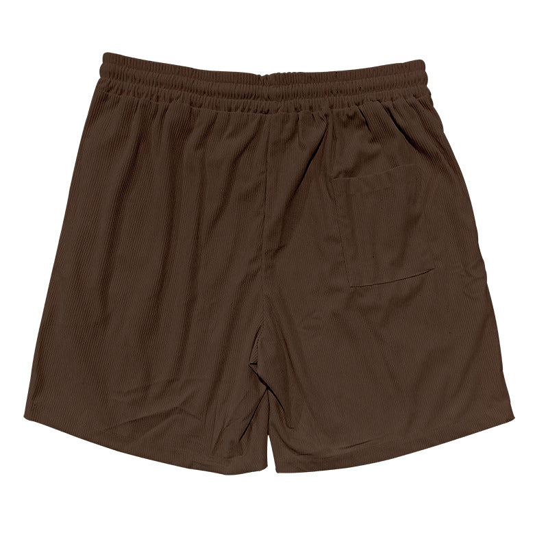 Ladiguard men's casual corduroy shorts