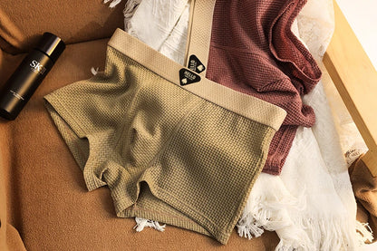 Set of 4 Ice Silk Boxer Briefs, Thin and Cool