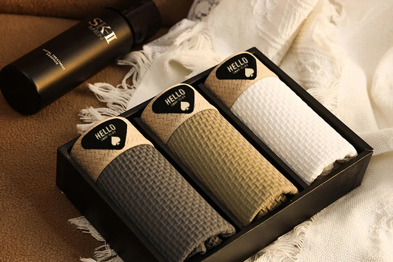 Set of 4 Ice Silk Boxer Briefs, Thin and Cool