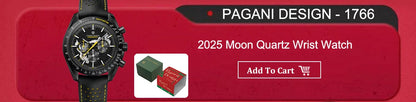 PAGANI Relógios Mecânicos de Luxo