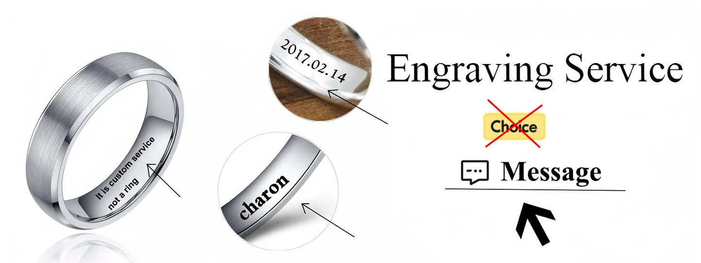 Classic brushed Tigregrade men's ring.