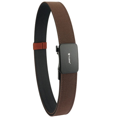 TUSHI Reinforced Tactical Belt for Men with Automatic Metal Buckle.