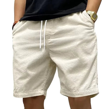 Ladiguard men's casual corduroy shorts