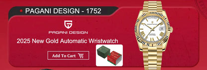 PAGANI Relógios Mecânicos de Luxo