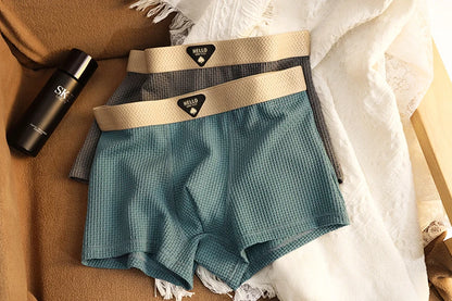 Set of 4 Ice Silk Boxer Briefs, Thin and Cool