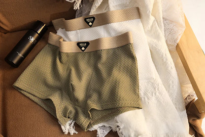 Set of 4 Ice Silk Boxer Briefs, Thin and Cool